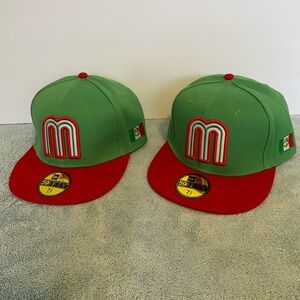 Mexico Baseball World Team New Era Fitted Hat sizes 7 5/8 & 7 3/4